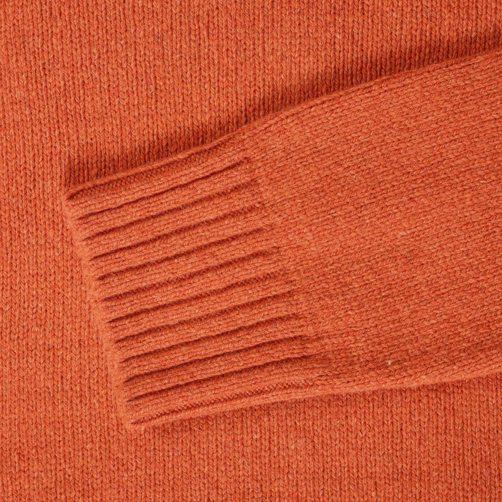 Universal Works Roll Neck Jumper - Orange