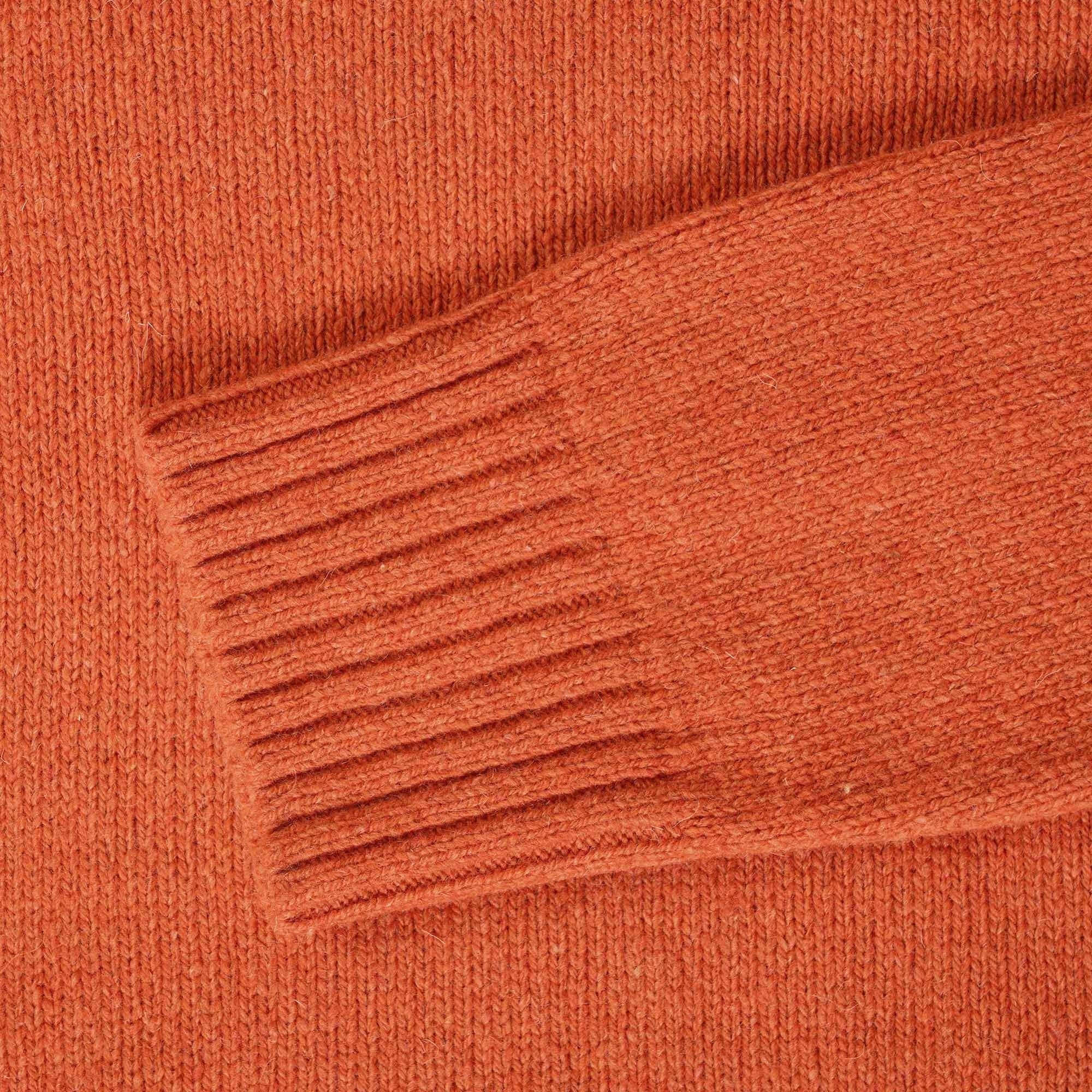 Universal Works Roll Neck Jumper - Orange