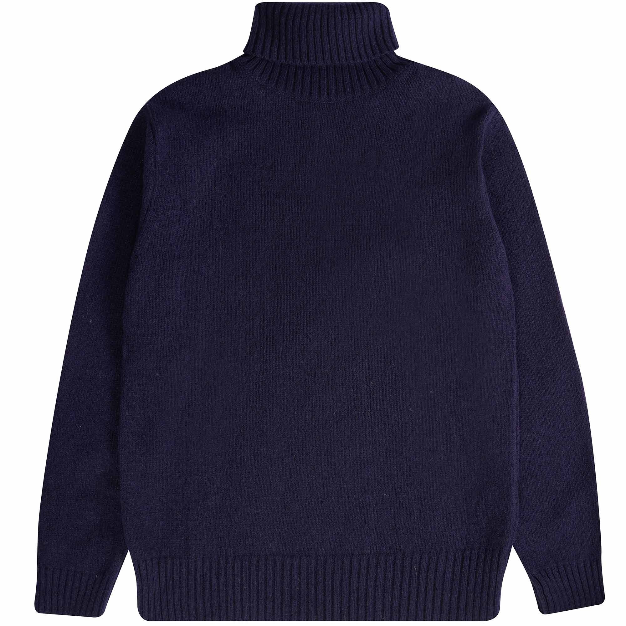Universal Works Roll Neck Jumper - Navy