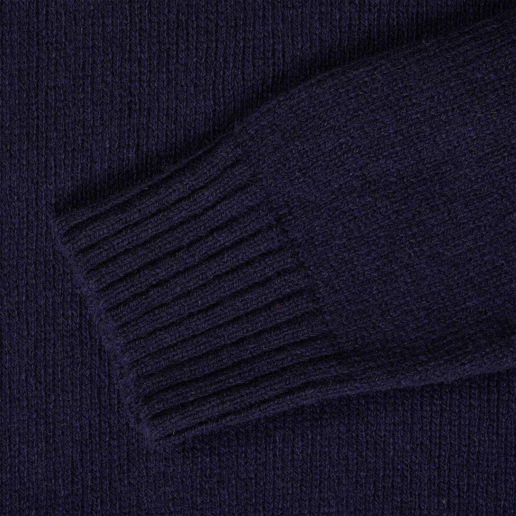 Universal Works Roll Neck Jumper - Navy