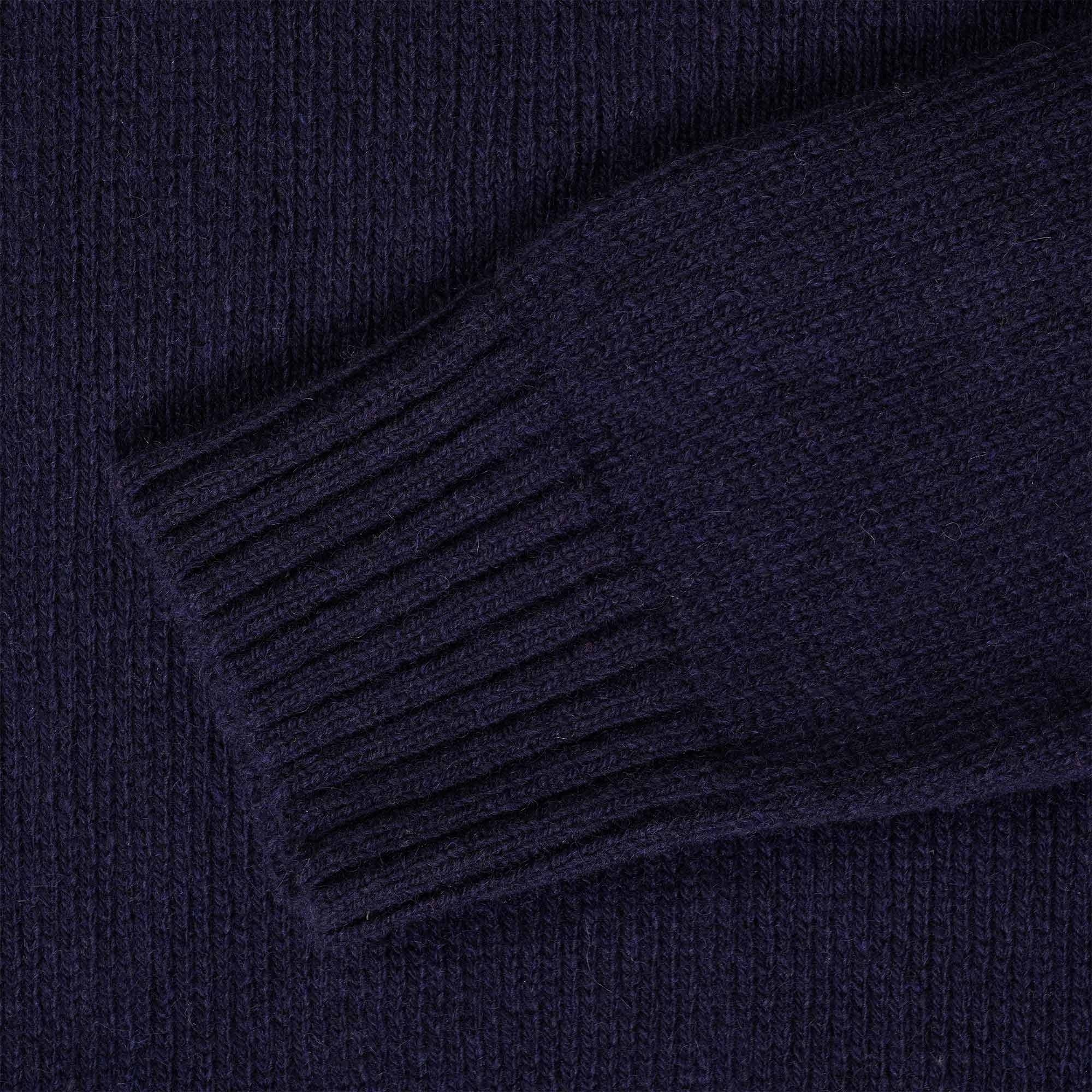 Universal Works Roll Neck Jumper - Navy