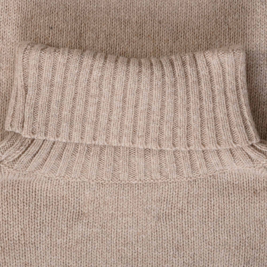 Universal Works Roll Neck Jumper - Beige