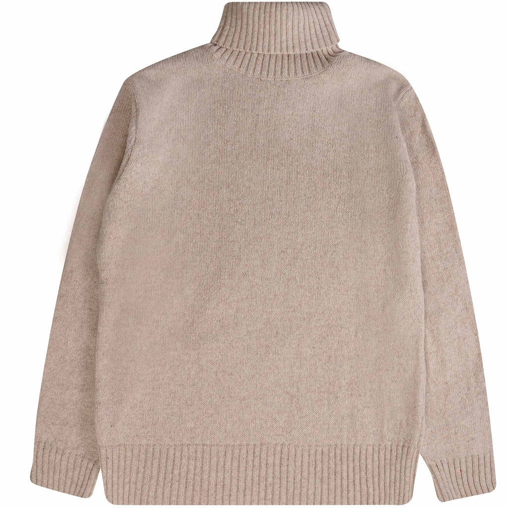 Universal Works Roll Neck Jumper - Beige