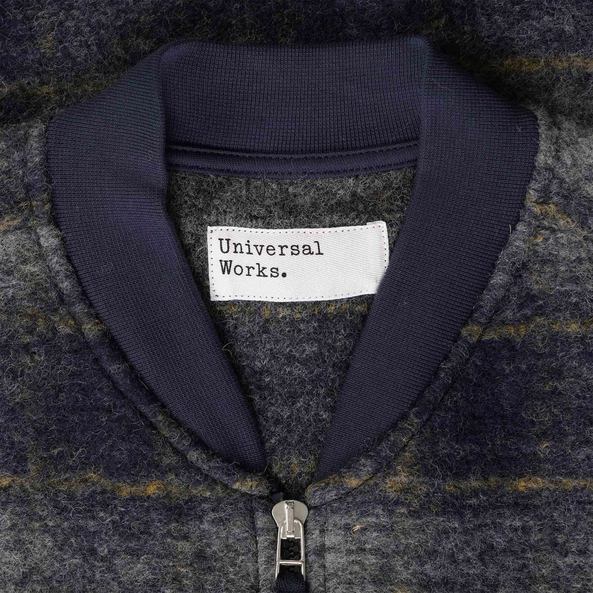 Universal Works Zip Waistcoat - Navy