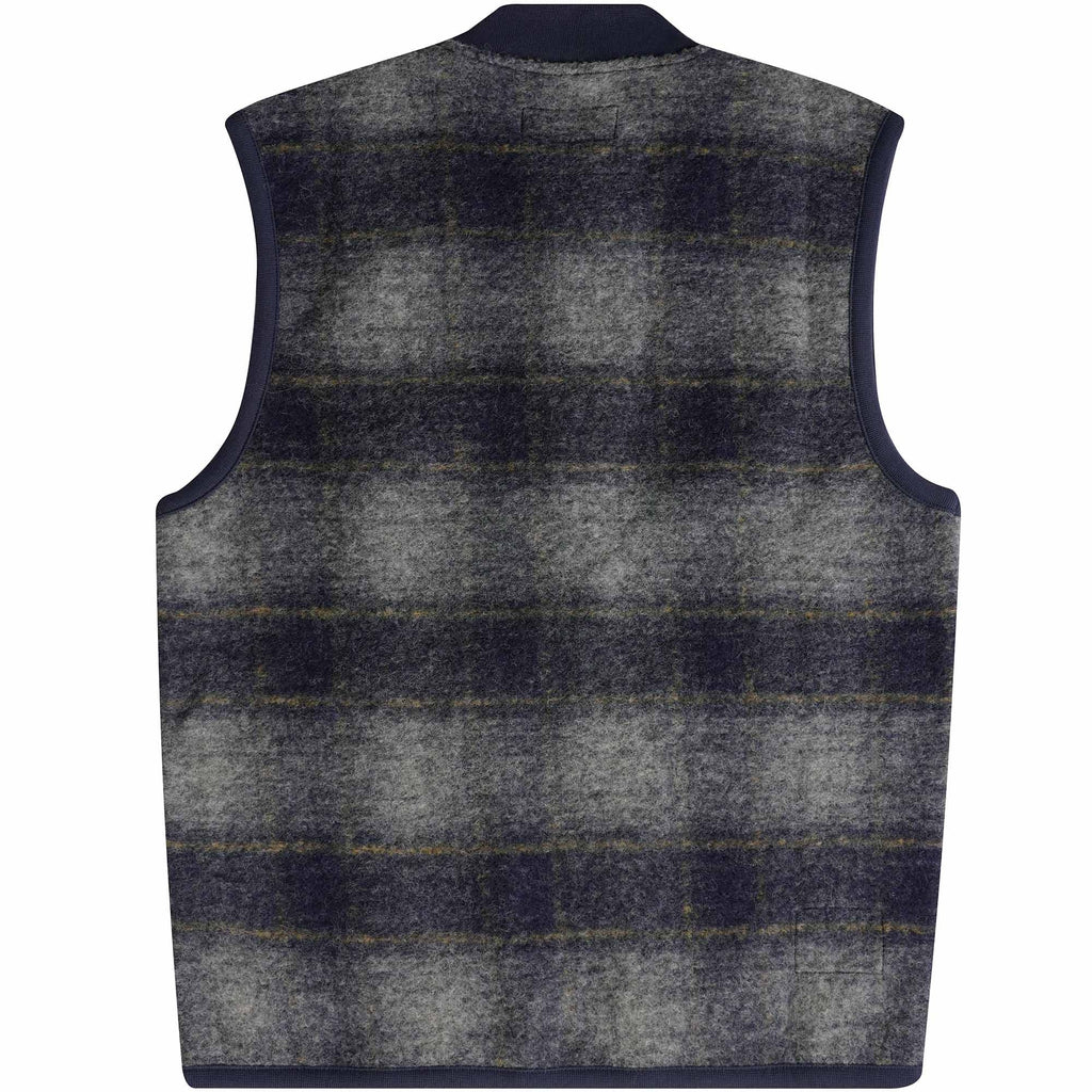 Universal Works Zip Waistcoat - Navy