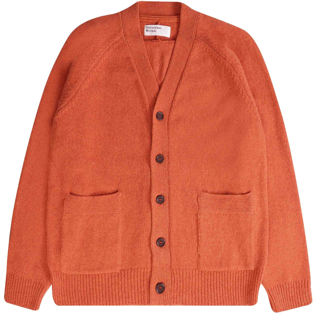 Universal Works Vince Cardigan - Orange