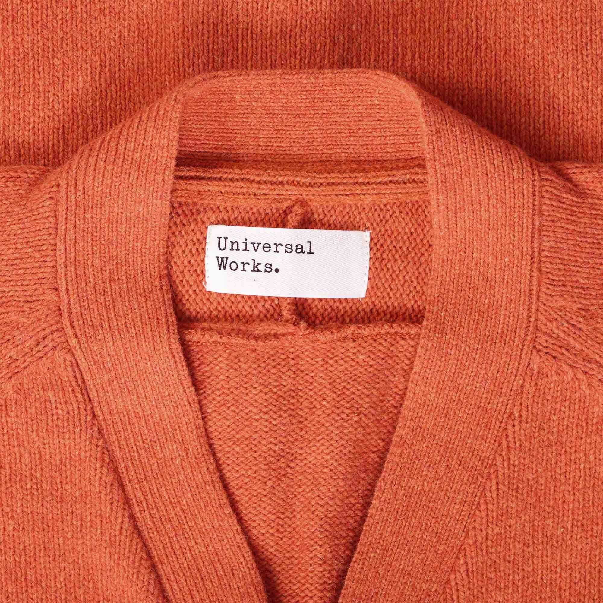 Universal Works Vince Cardigan - Orange