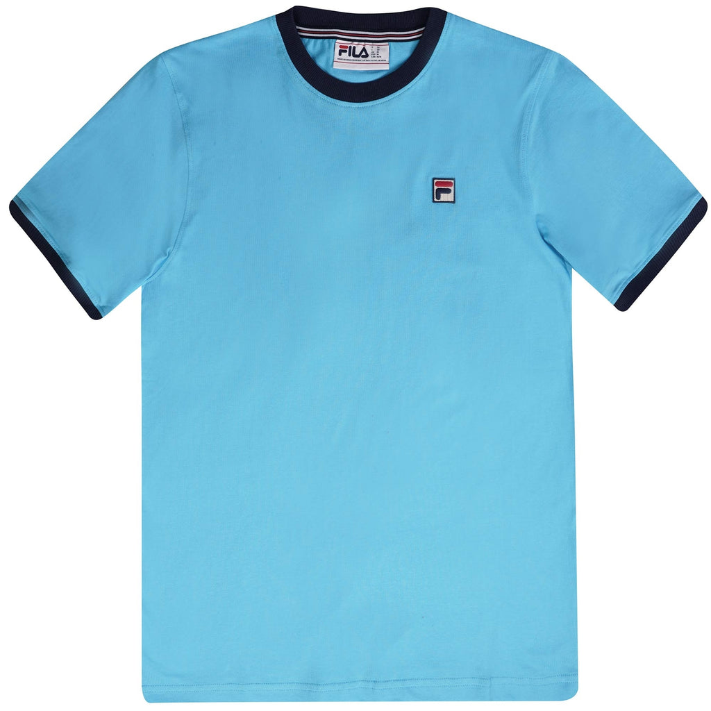Fila Vintage Marconi Ringer T-Shirt - Aquarius