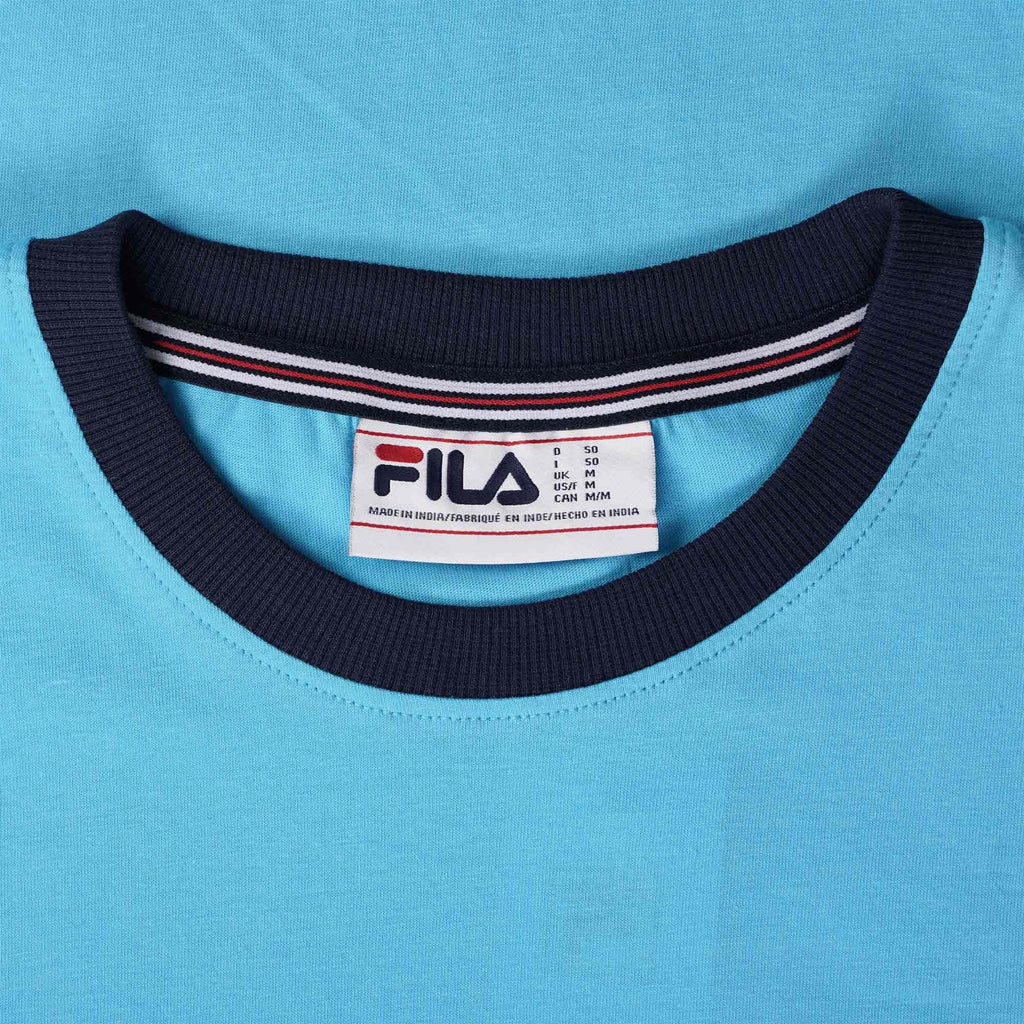 Fila Vintage Marconi Ringer T-Shirt - Aquarius