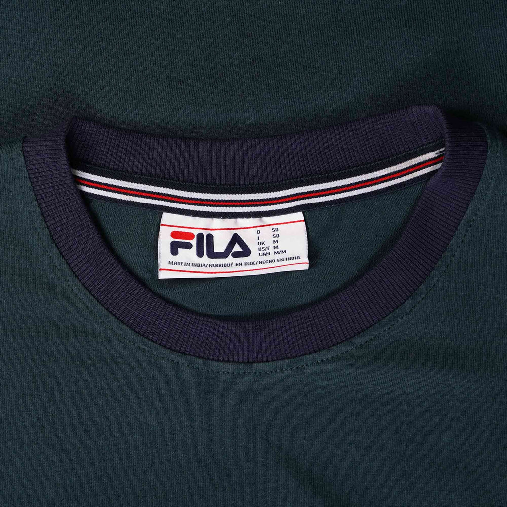Fila Vintage Marconi Ringer T-Shirt - Dark Teal