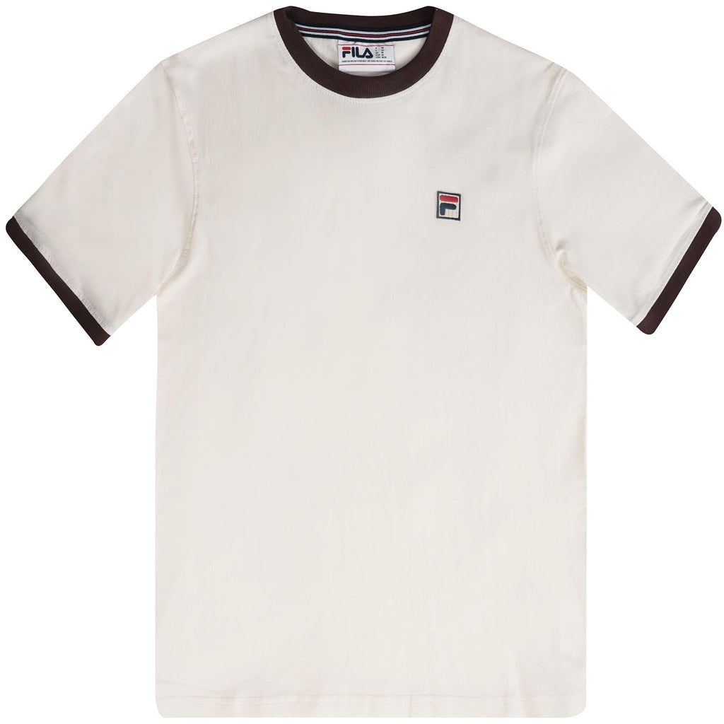 Fila Vintage Marconi Ringer T-Shirt - Egret