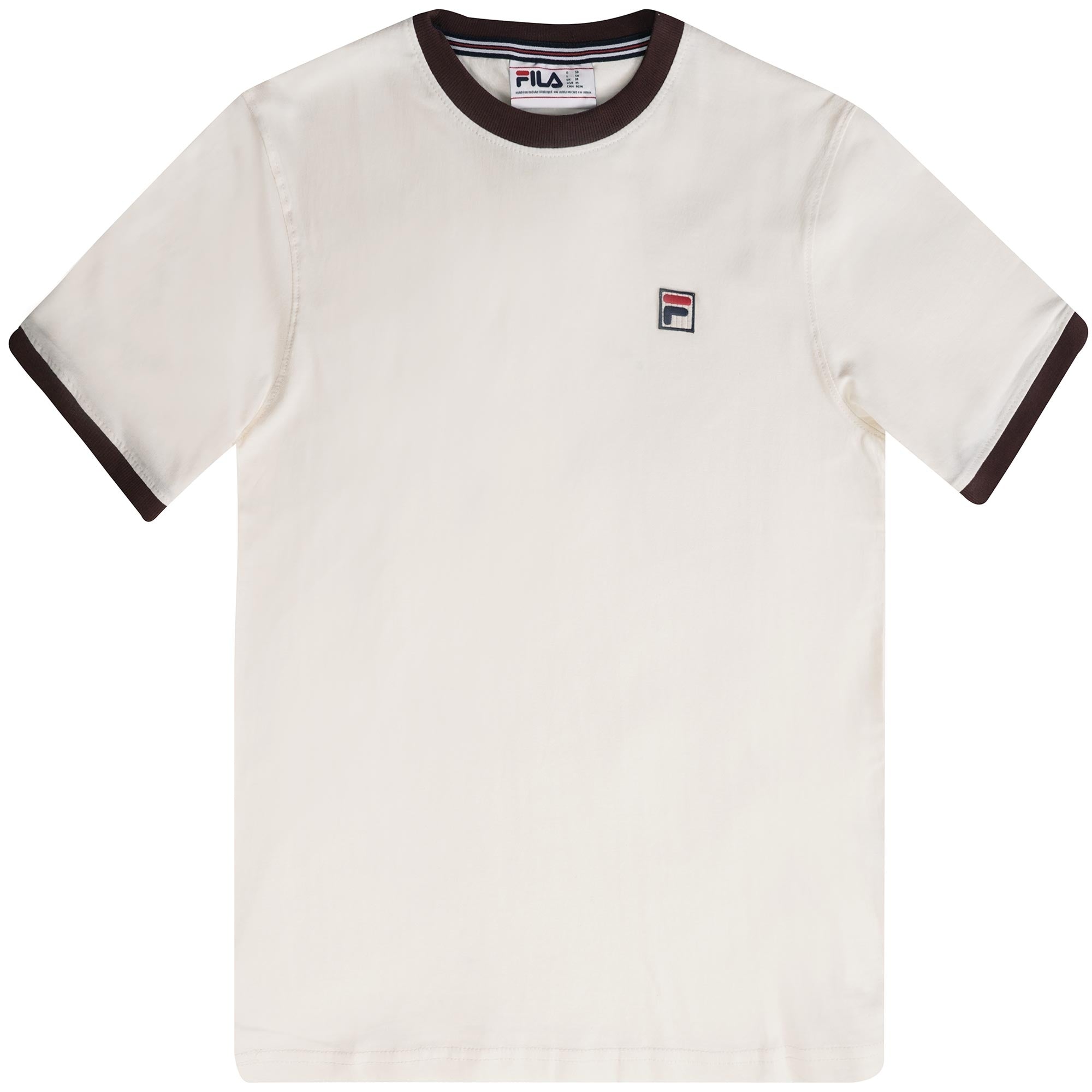 Fila Vintage Marconi Ringer T-Shirt - Egret