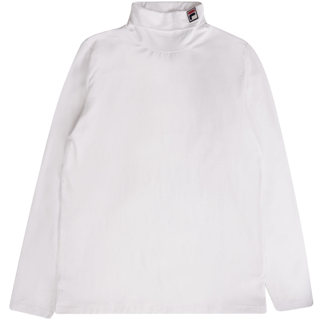 Fila Vintage 19th Classic Roll Neck Sweater - White