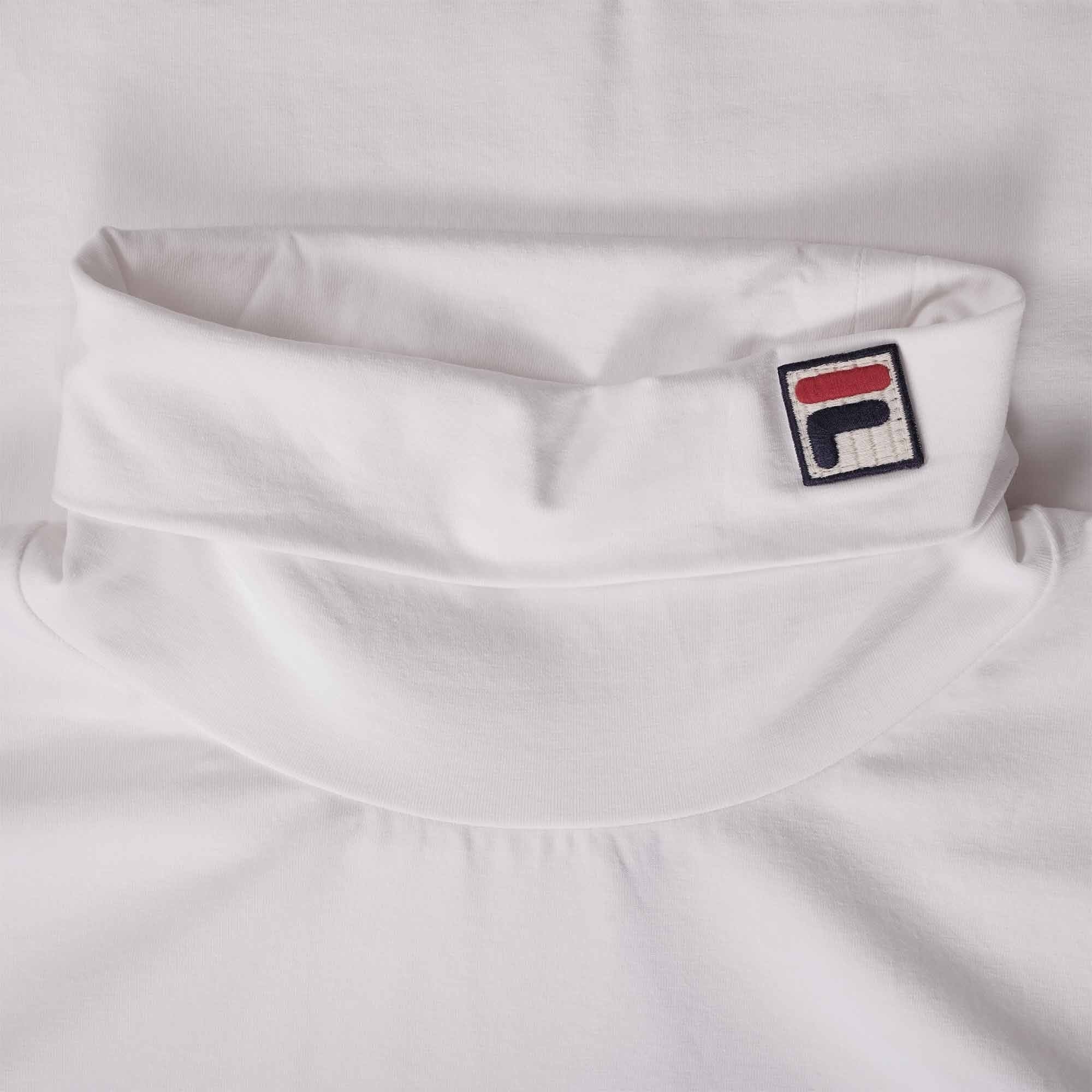 Fila Vintage 19th Classic Roll Neck Sweater - White