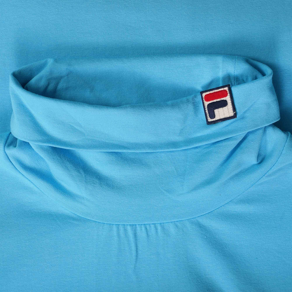 Fila Vintage 19th Classic Roll Neck Sweater - Aquarius