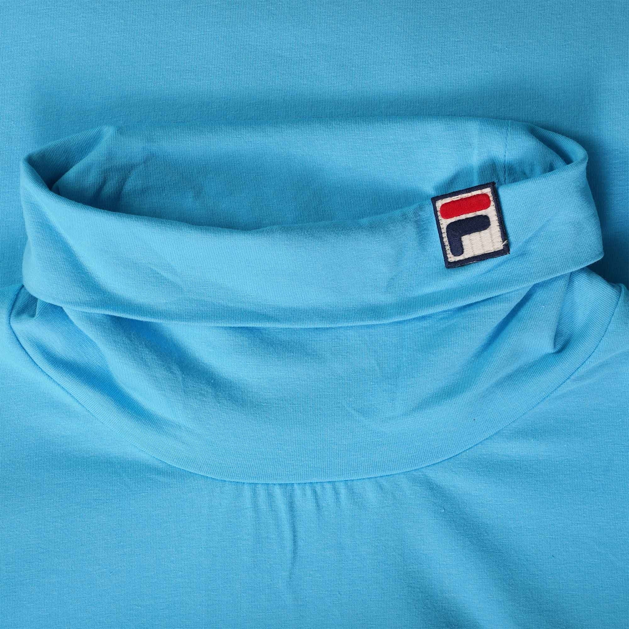 Fila Vintage 19th Classic Roll Neck Sweater - Aquarius