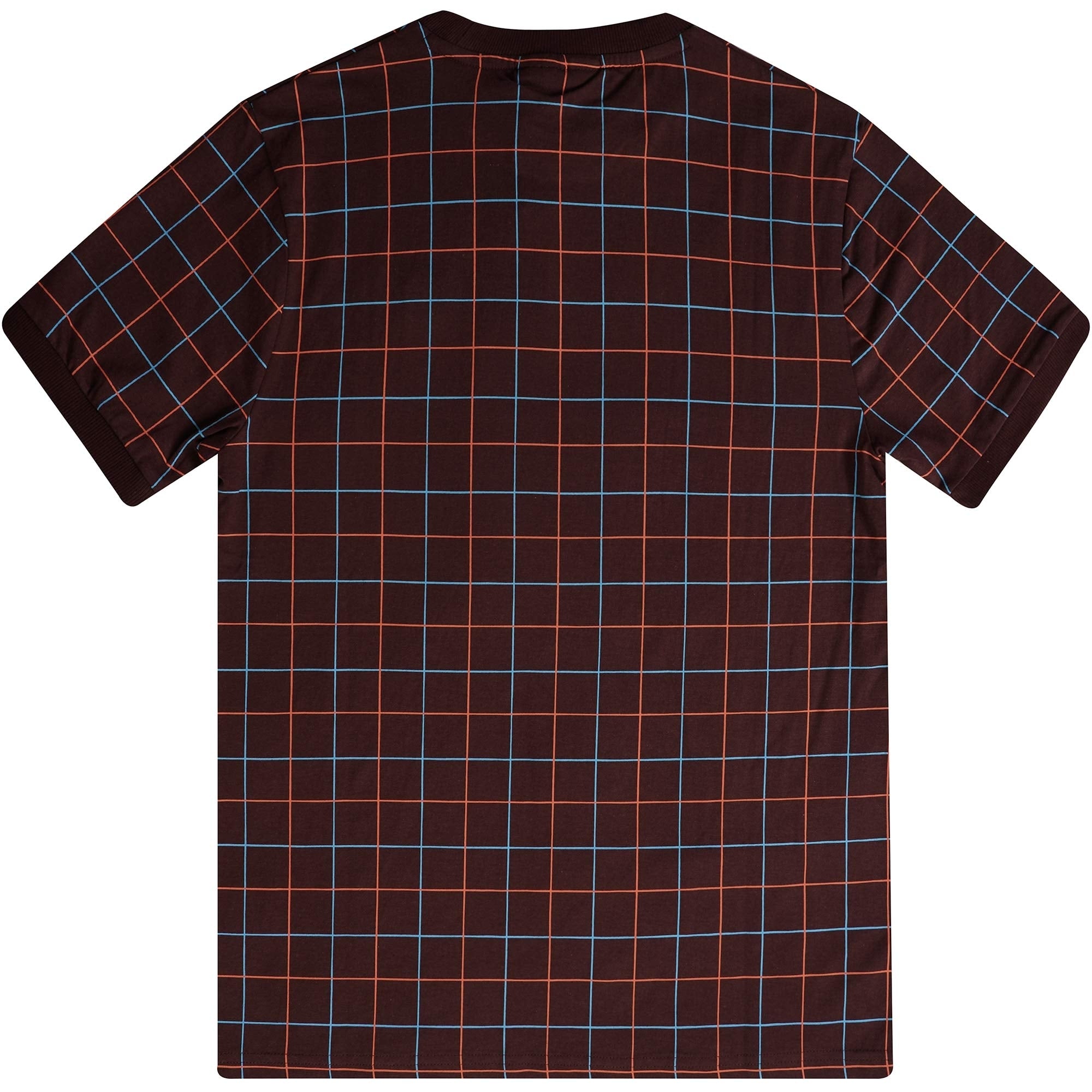 Fila Vintage Casbian Ringer T-Shirt - Brown Stone