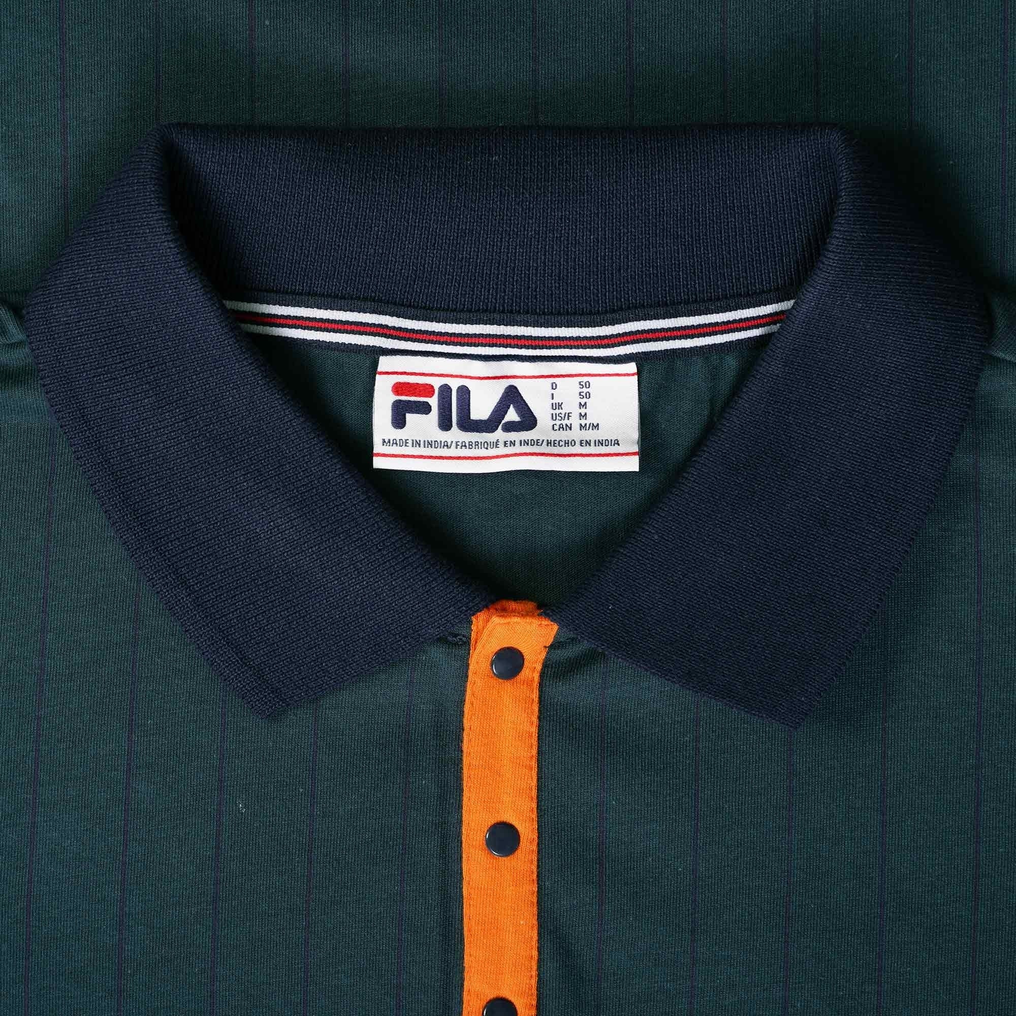 Fila Vintage BB1 Polo Shirt - Dark Teal