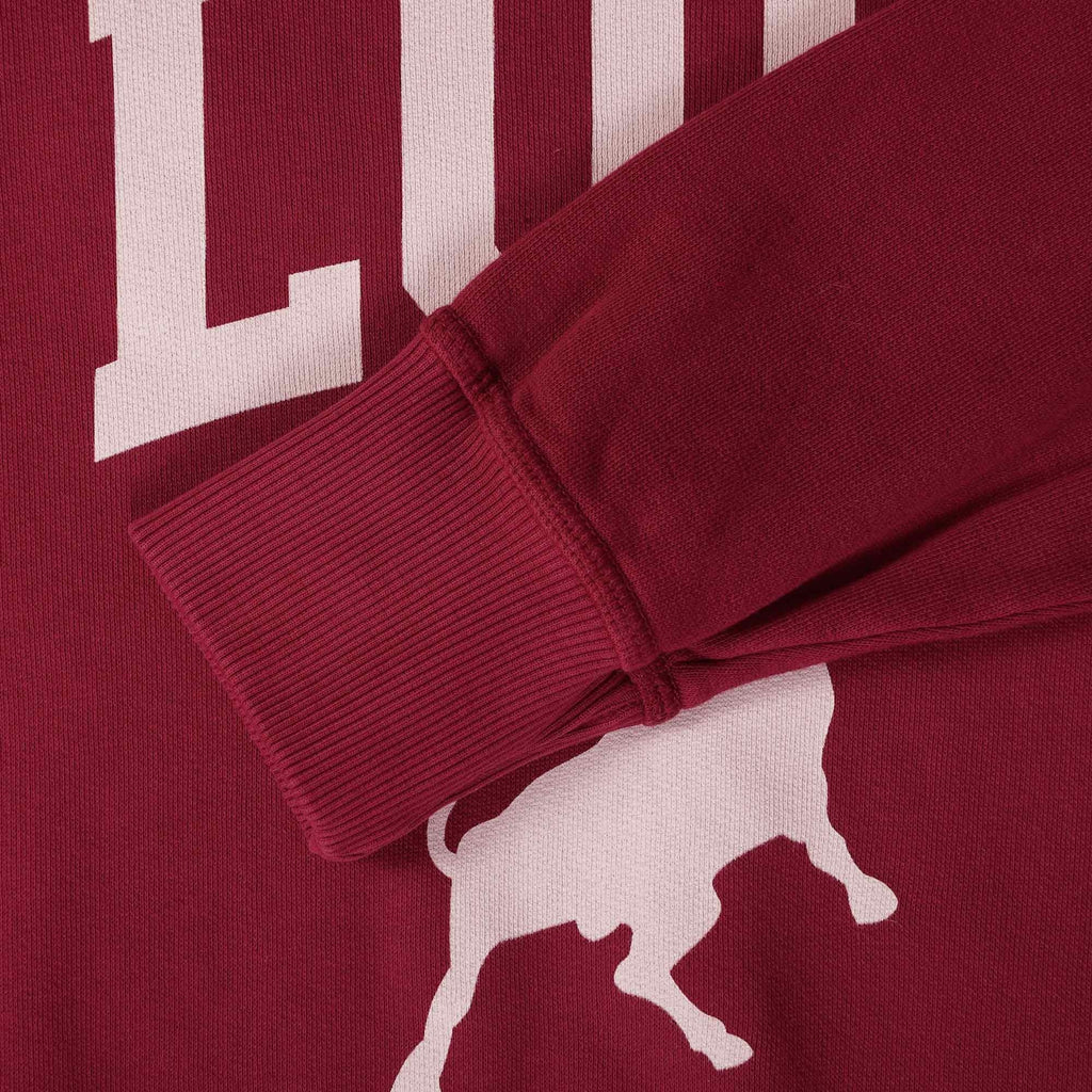 Lois Jeans Felpa Special Varsity Sweatshirt - Burgundy