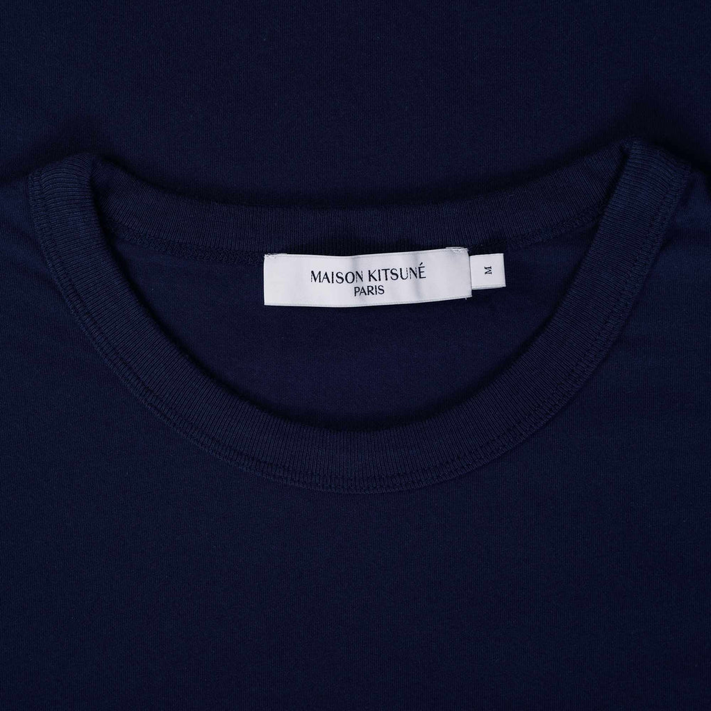 Maison Kitsune Baby Fox Patch Pocket T-Shirt - Navy