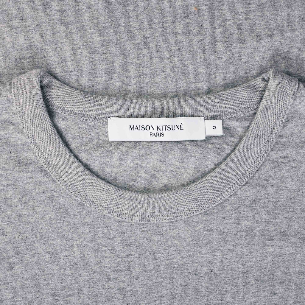 Baby Fox Patch Pocket T-Shirt - Grey