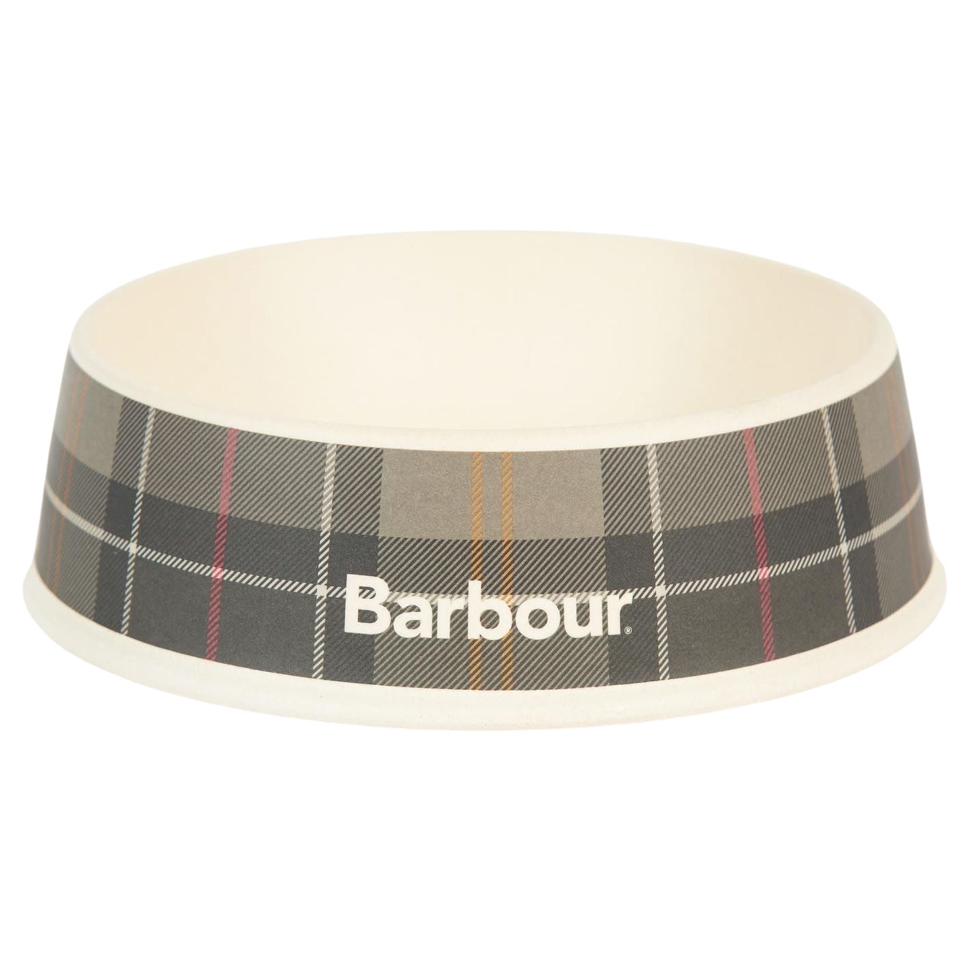 Barbour Bamboo Dog Bowl - Tartan
