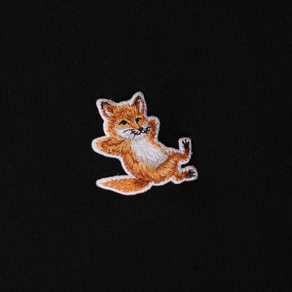 Maison Kitsune Chillax Fox Patch Classic Hoodie - Black