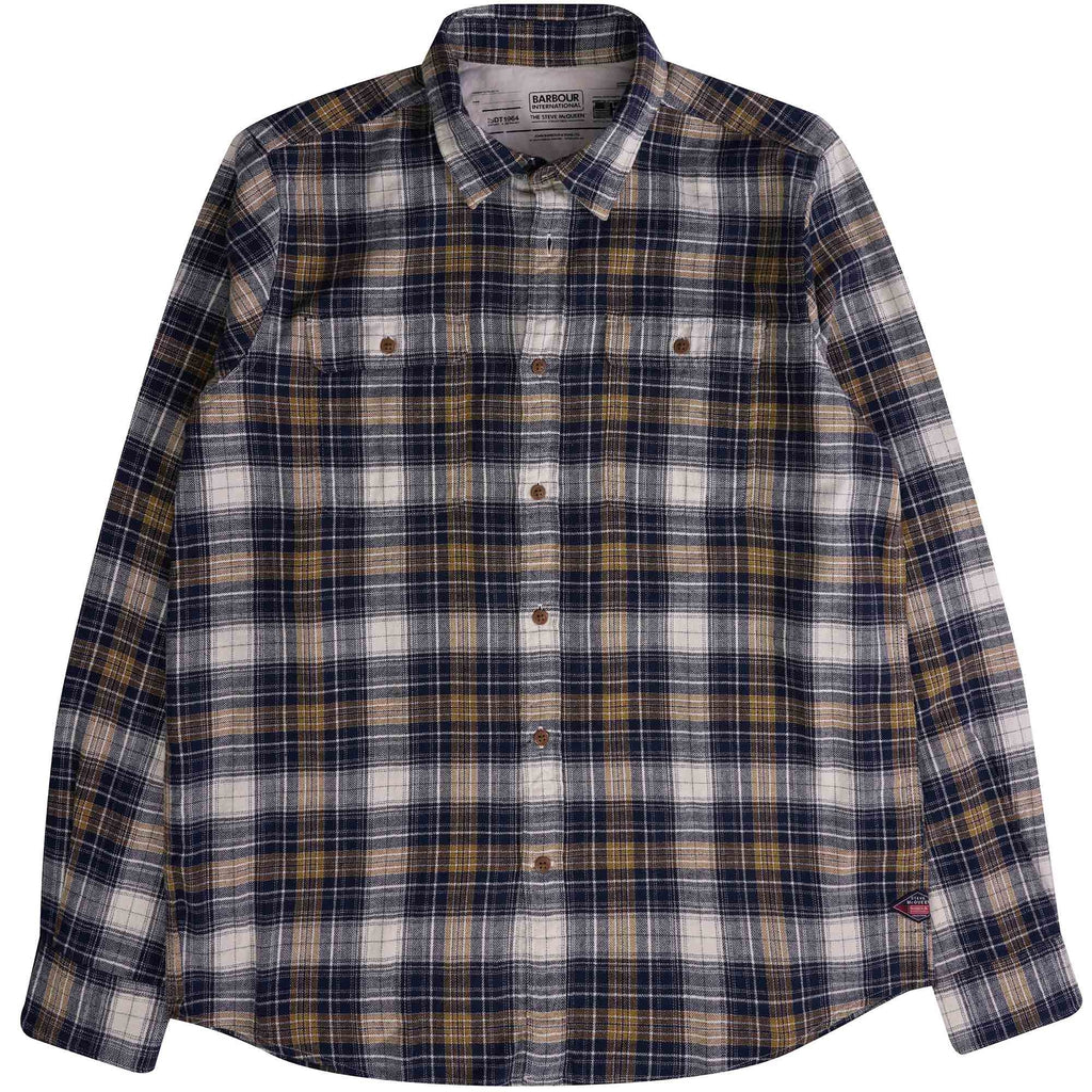 Barbour International Holman Check Shirt - Cinnamon