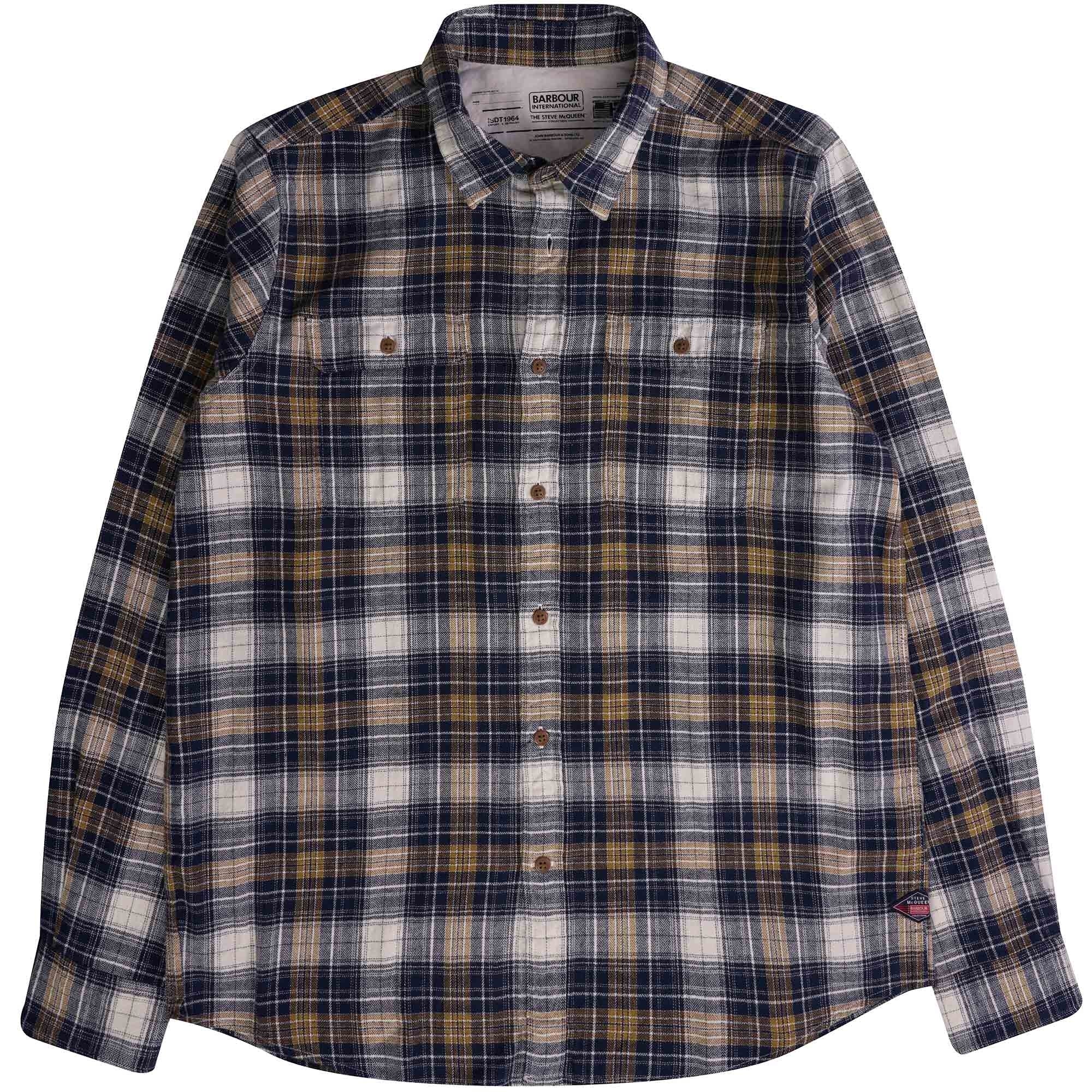 Barbour International Holman Check Shirt - Cinnamon