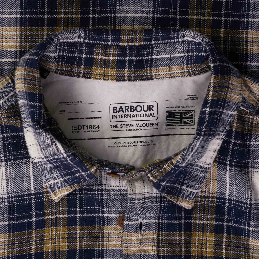 Barbour International Holman Check Shirt - Cinnamon