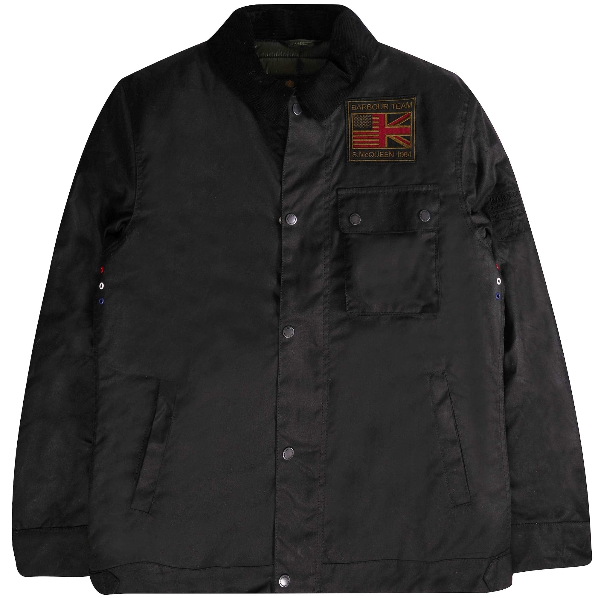 Workers Wax Jacket - Black