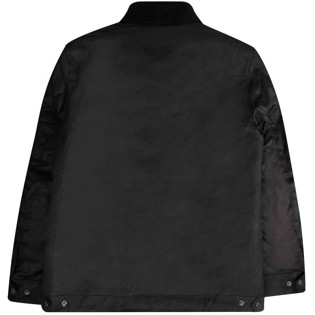 Workers Wax Jacket - Black