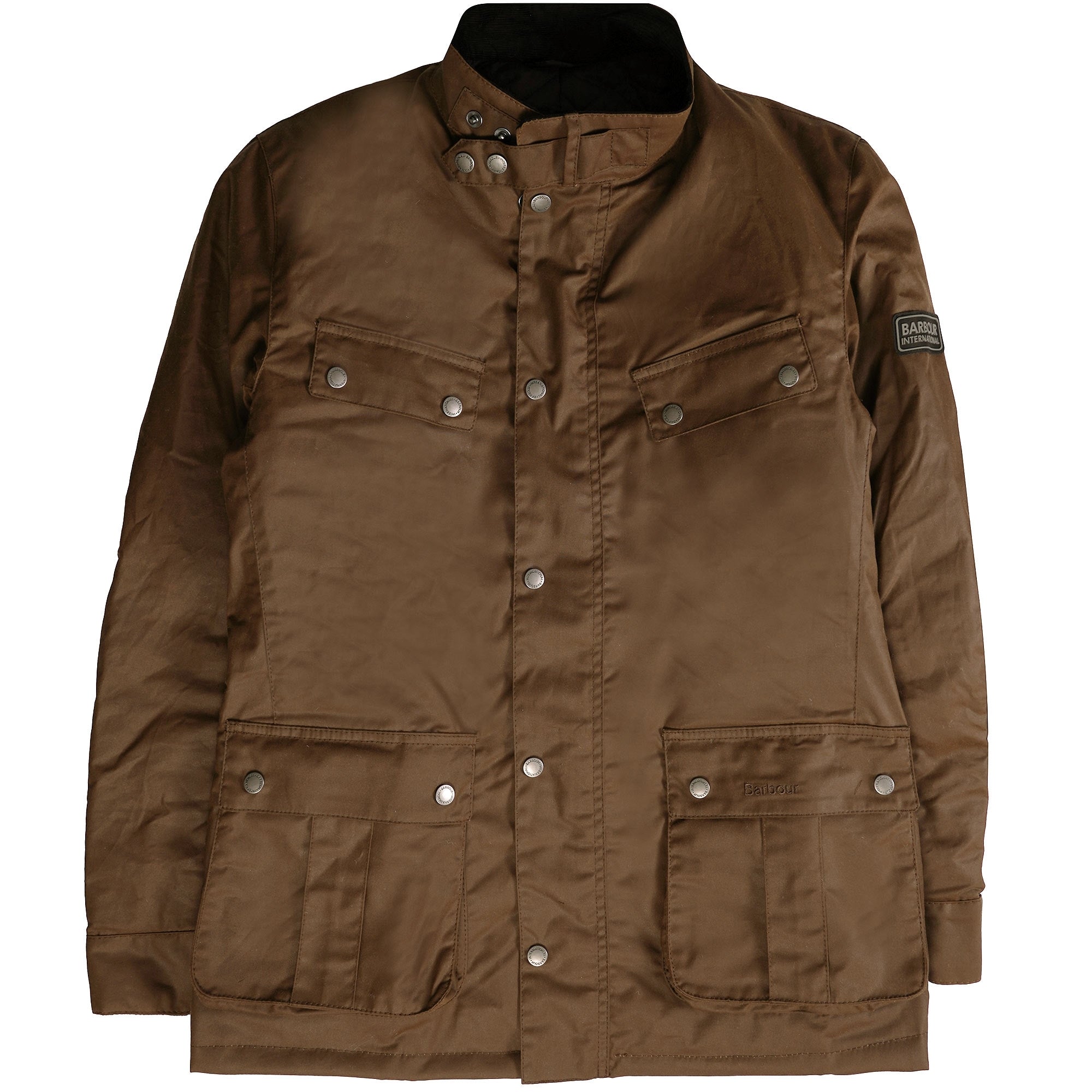 Barbour International Duke Wax Jacket - Bark