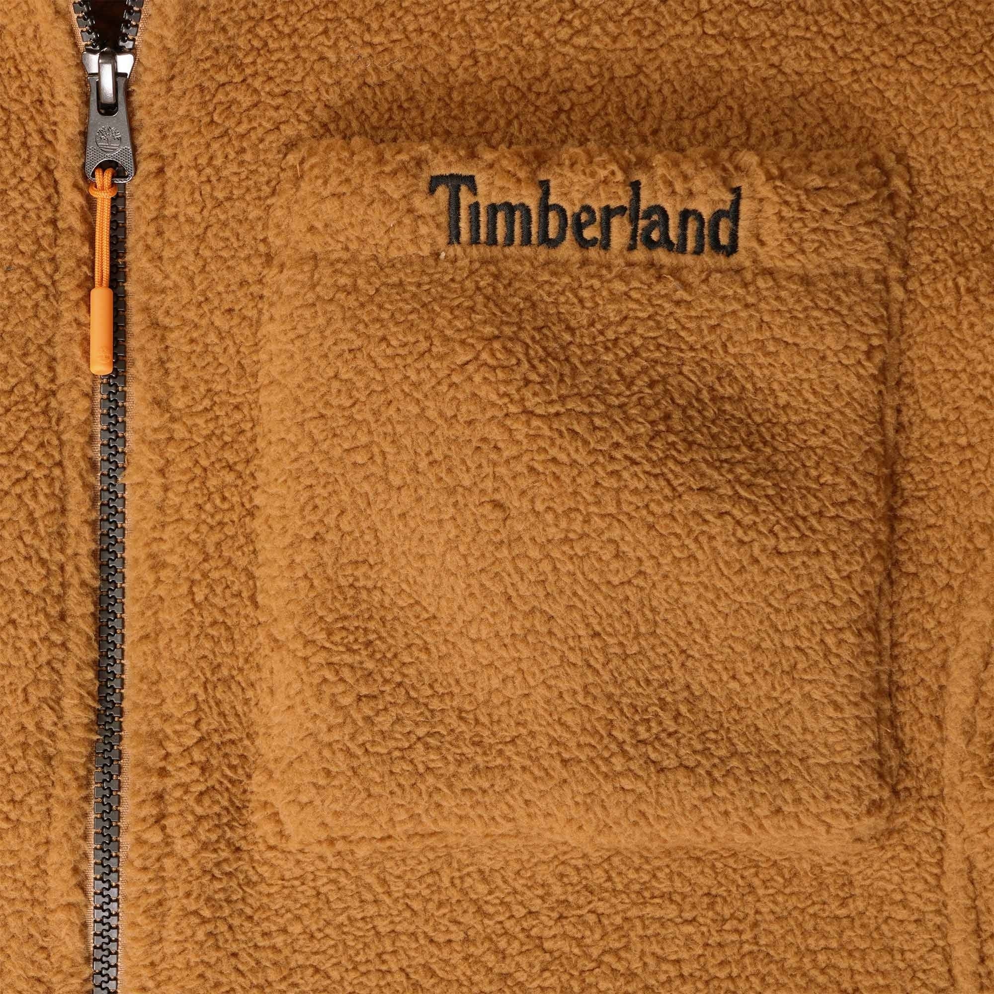 Timberland Fleece Overshirt - Light Brown