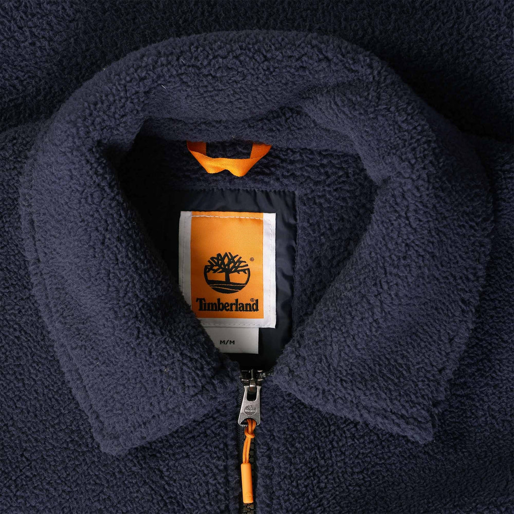 Timberland Fleece Overshirt - Navy