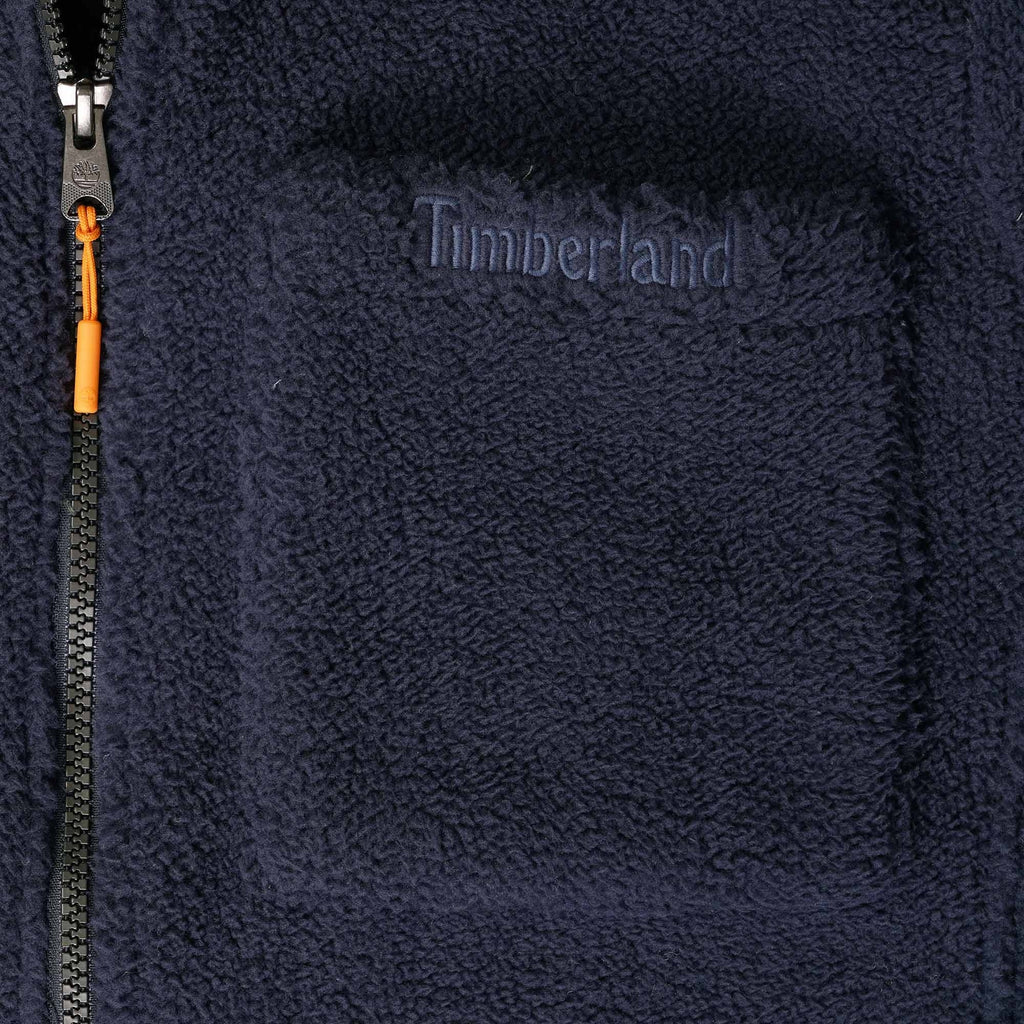 Timberland Fleece Overshirt - Navy