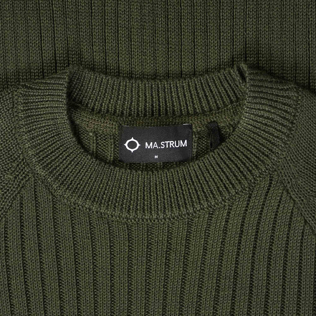 Ma Strum Crew Neck Knit - Oil Slick