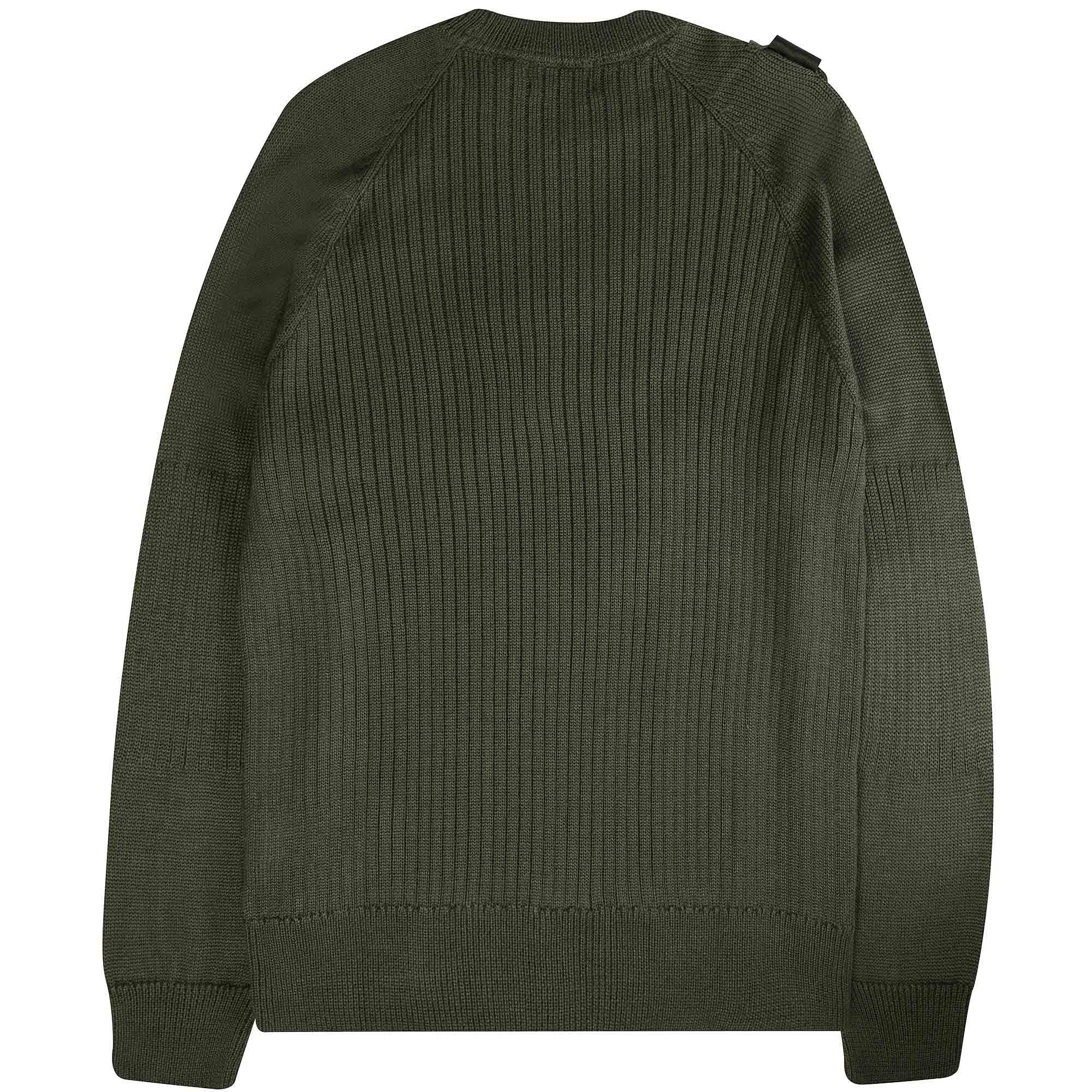 Ma Strum Crew Neck Knit - Oil Slick