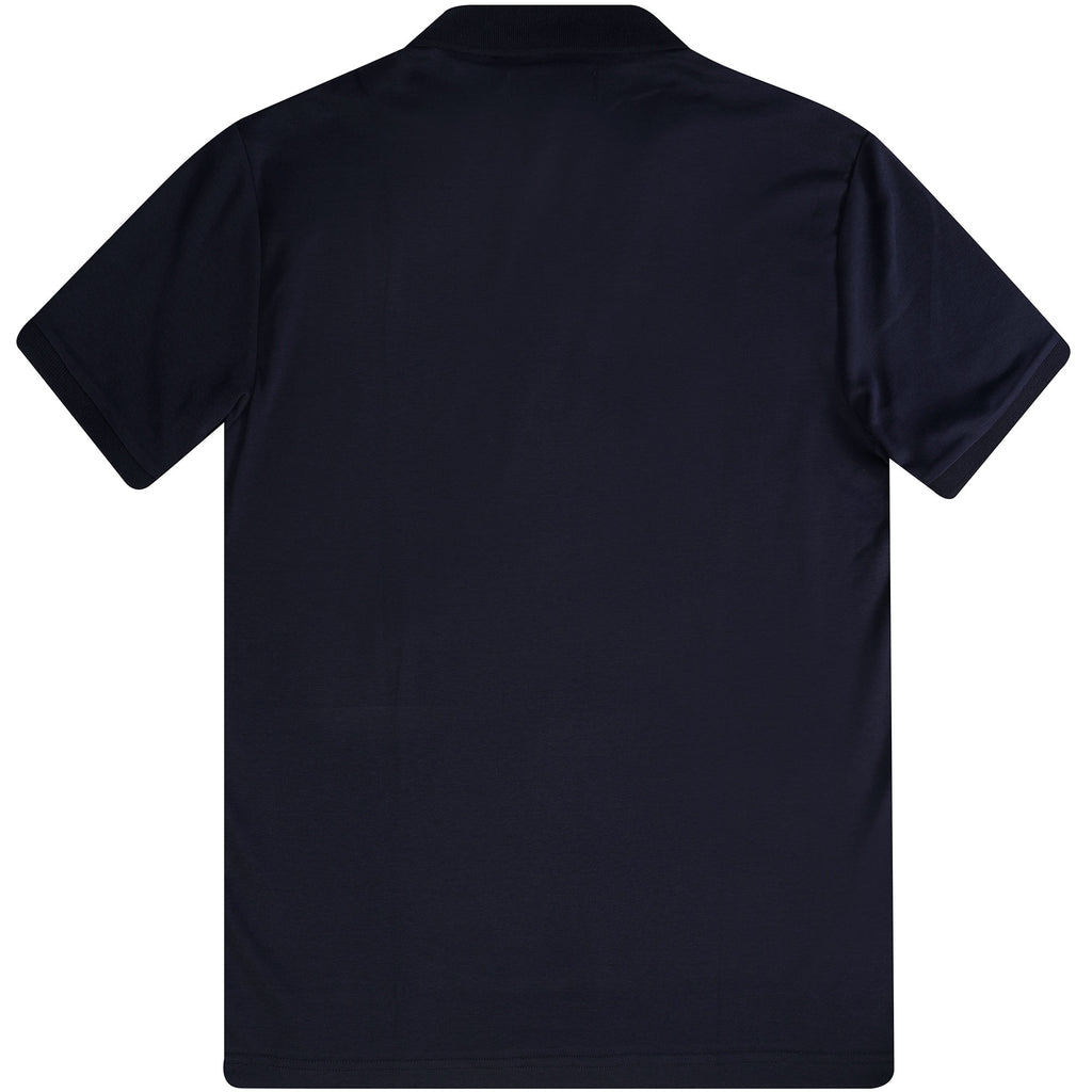 Original Penguin Striped Polo Shirt - Cerulean