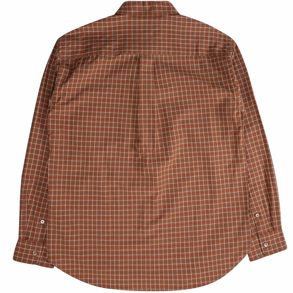Snow Peak Checked BD Shirt - Brown