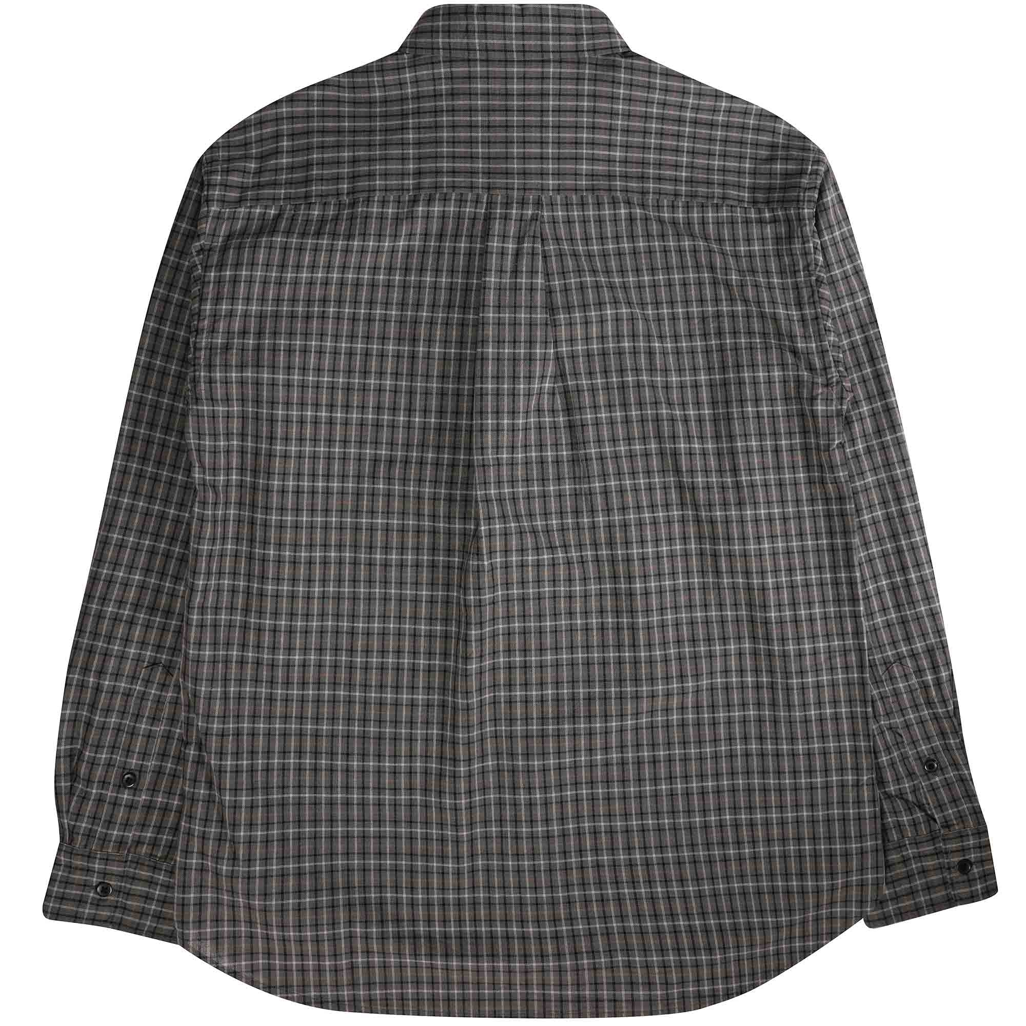 Snow Peak Checked BD Shirt - Grey