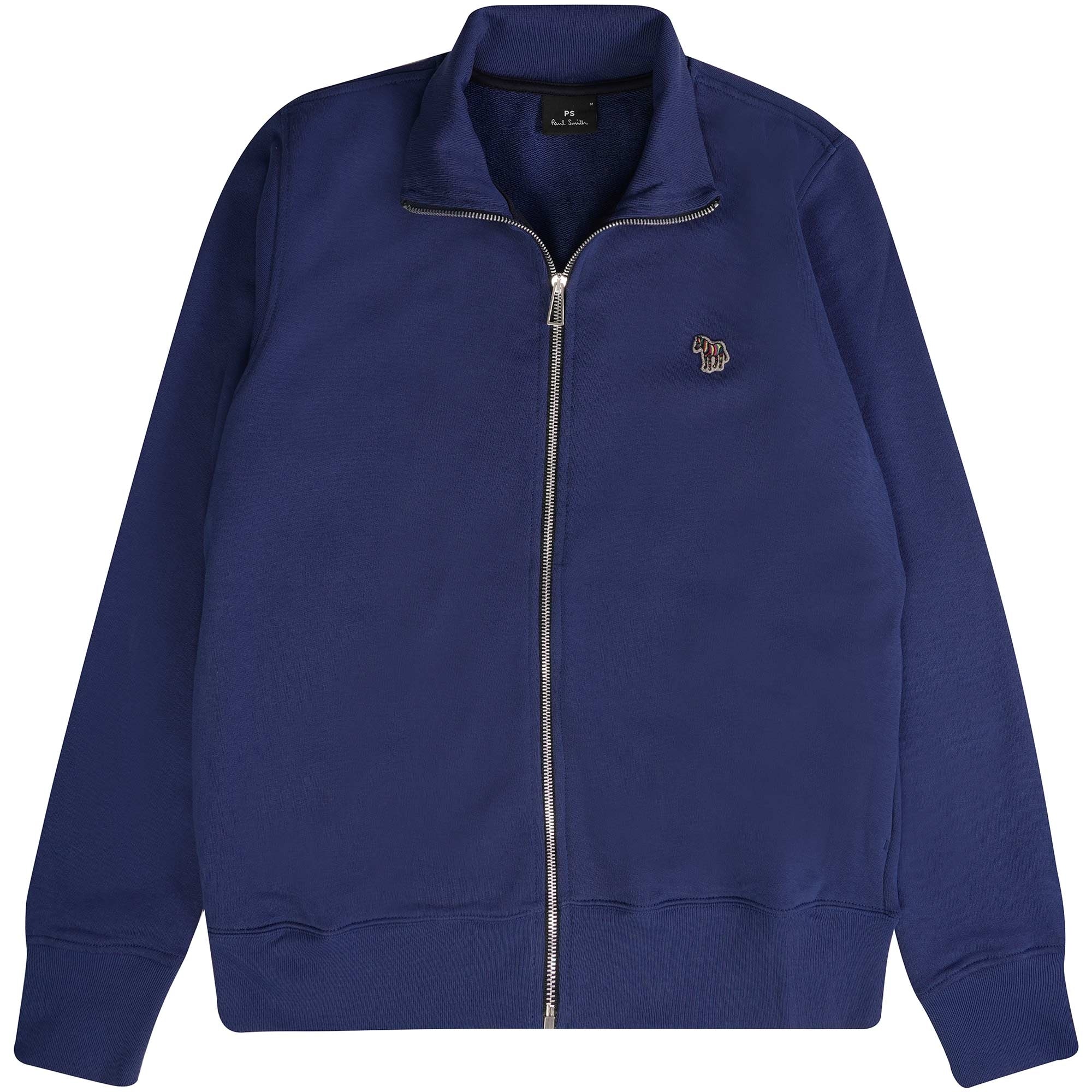 Paul Smith Zebra Logo Zip Up Top - Blue