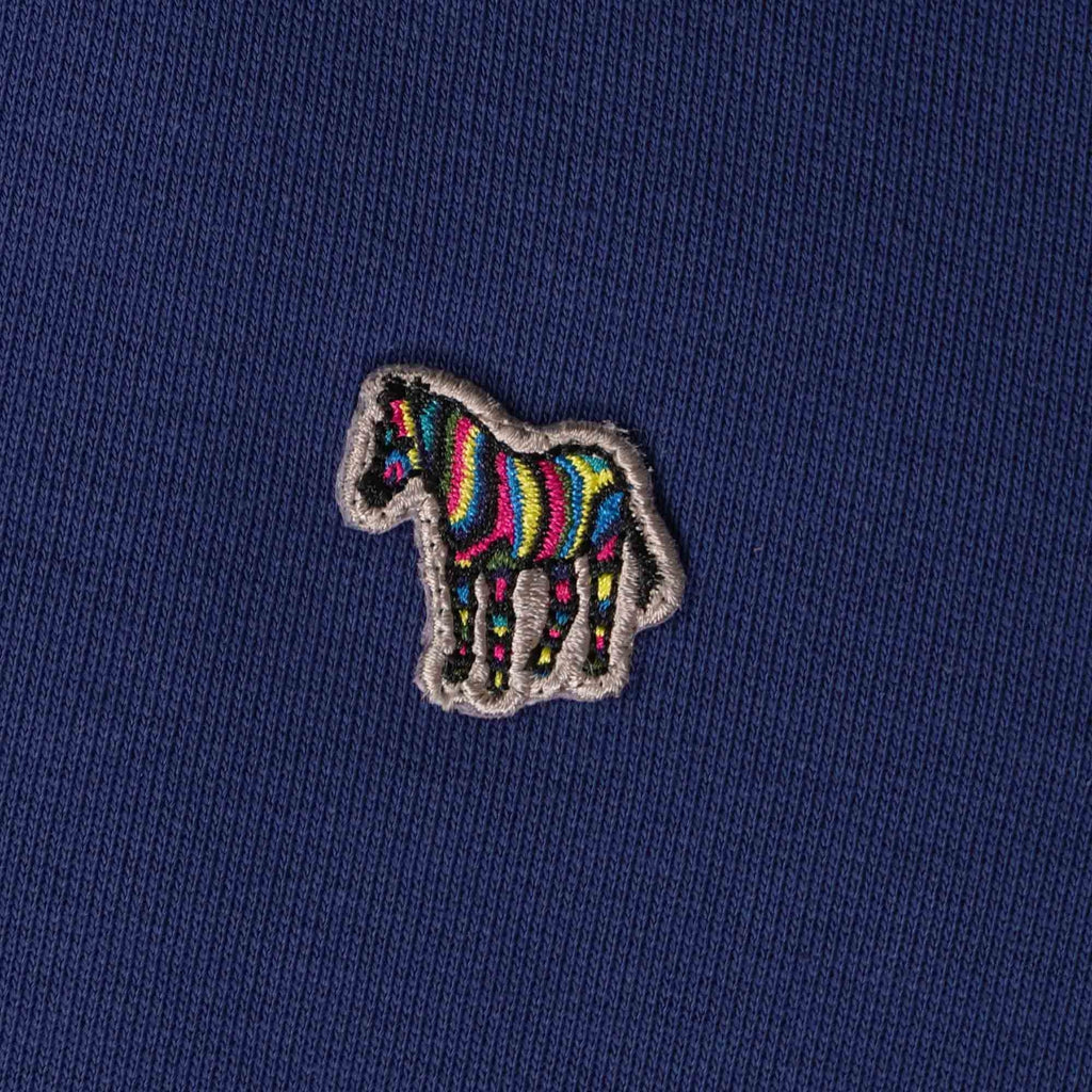 Paul Smith Zebra Logo Zip Up Top - Blue