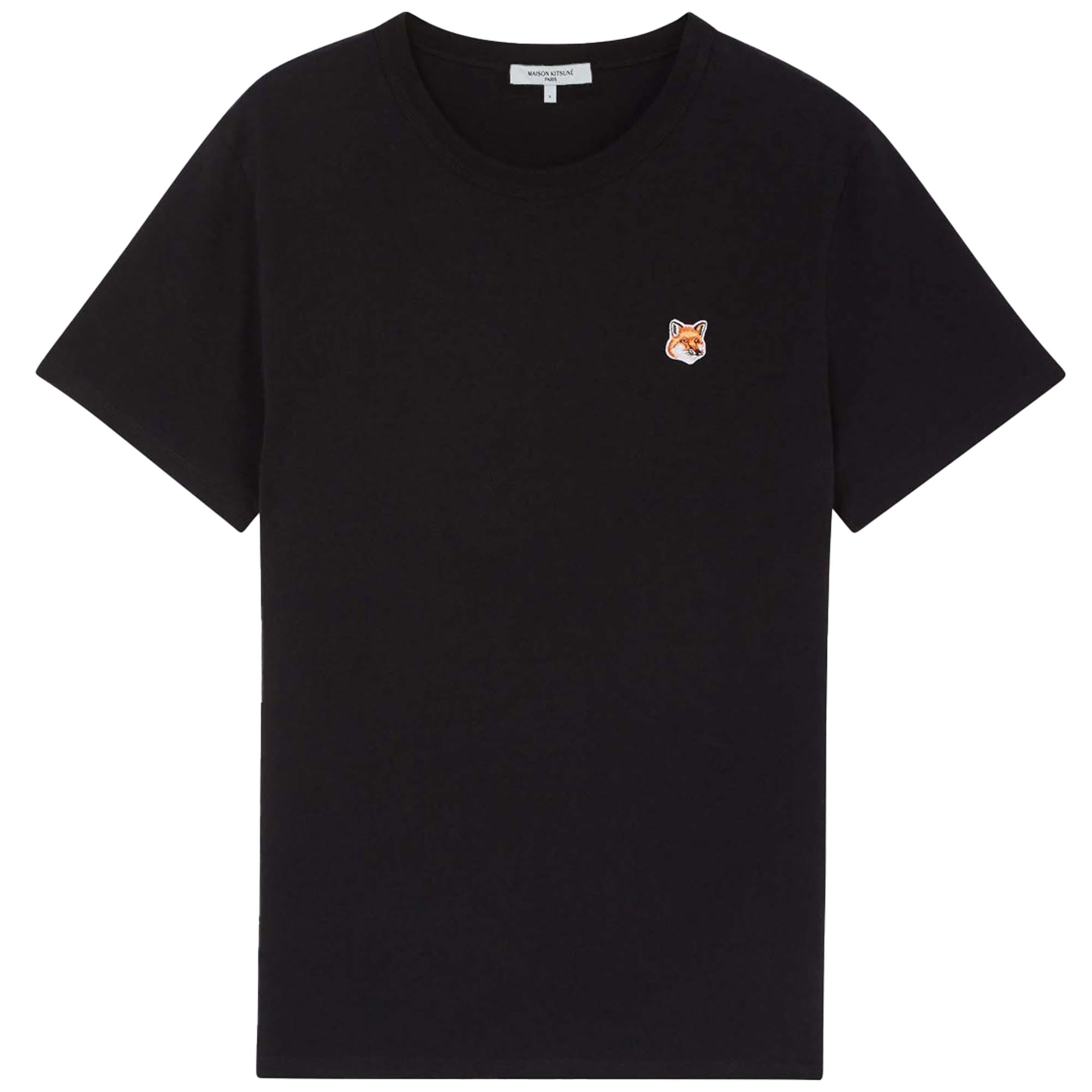 Fox Head Patch T-Shirt - Black