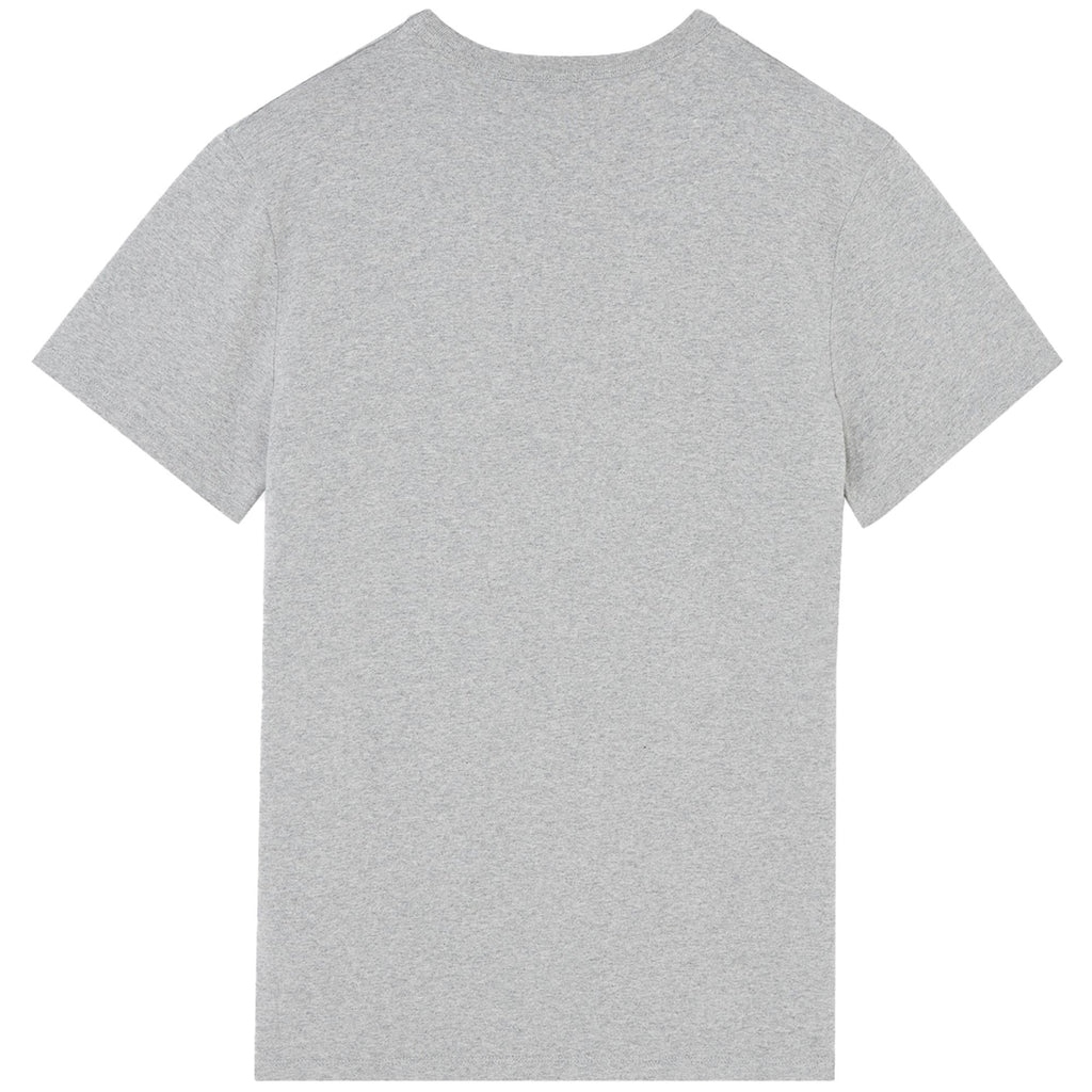 Fox Head Patch T-Shirt - Grey Melange