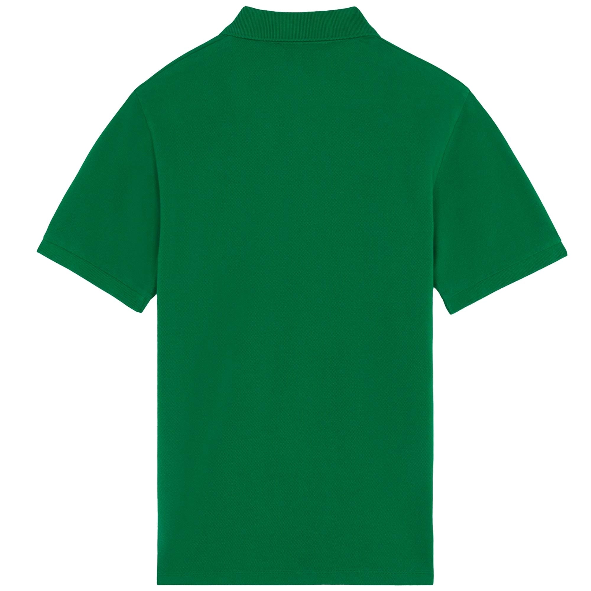 Fox Head Patch Polo Shirt - Deep Green