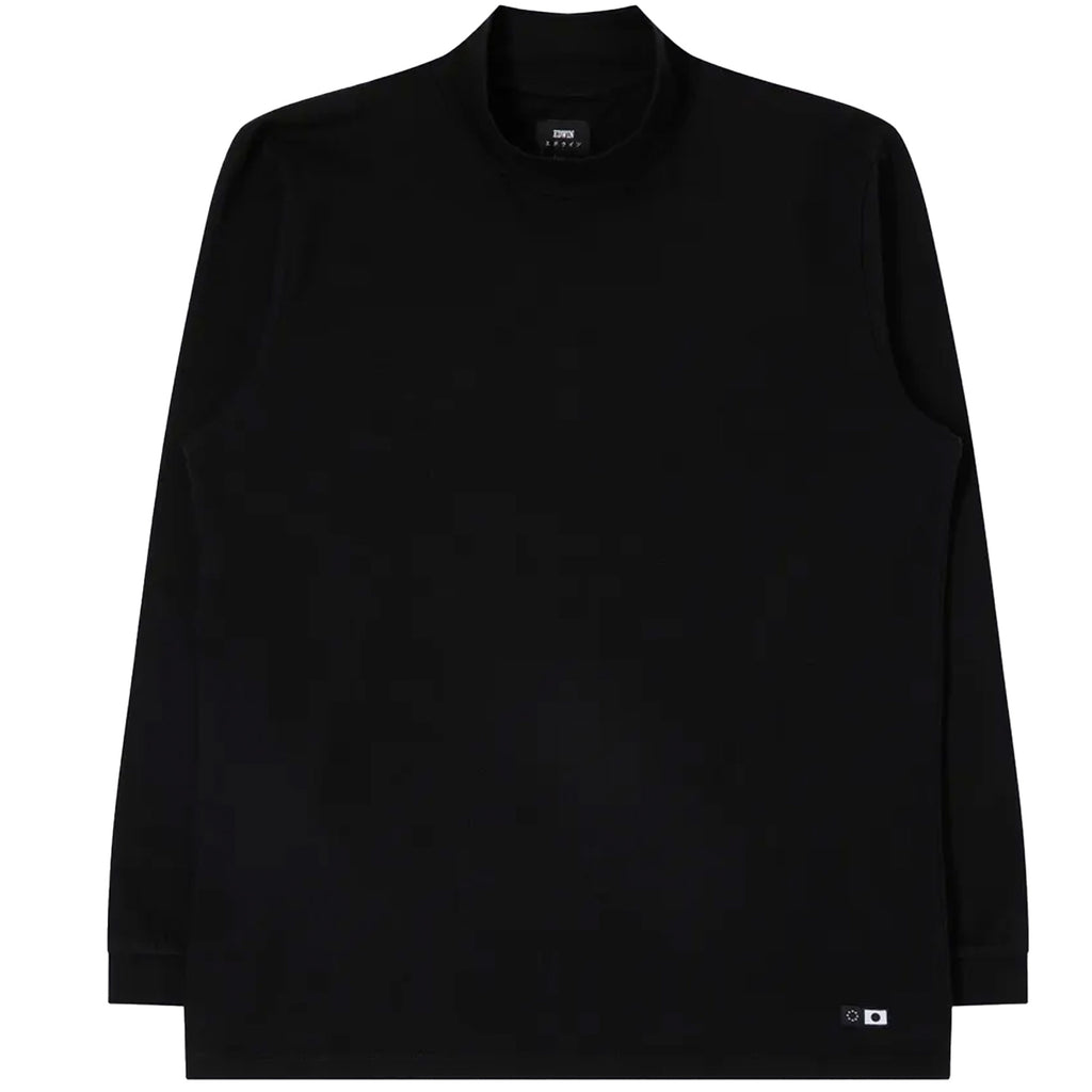 Edwin Baxter High Collar T-Shirt - Black