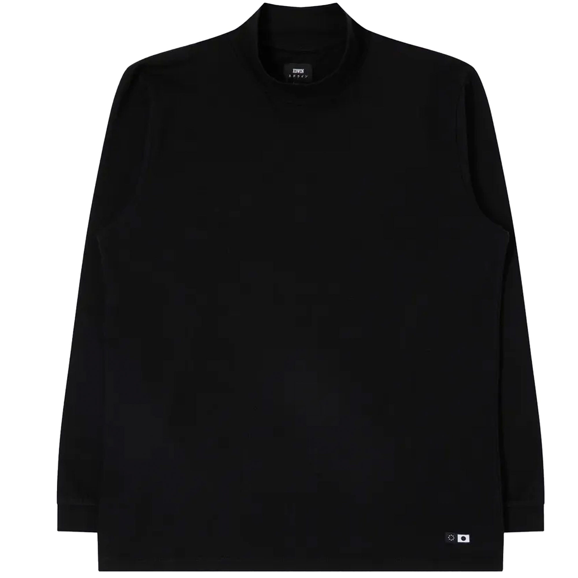 Edwin Baxter High Collar T-Shirt - Black