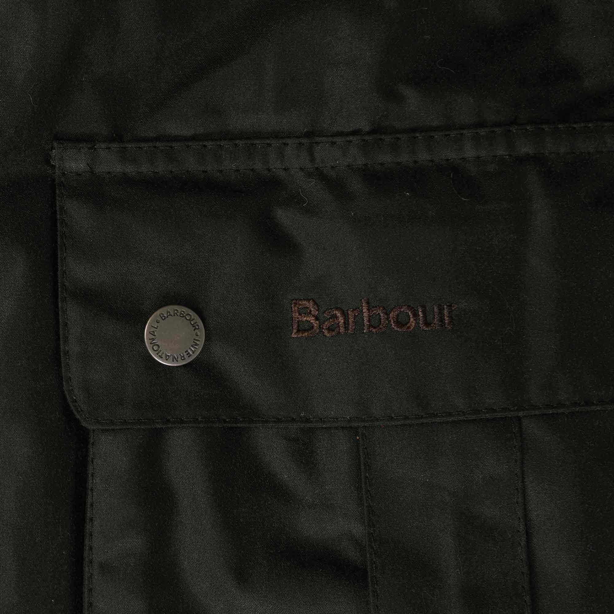 Barbour International Tourer Duke Wax Jacket - Sage