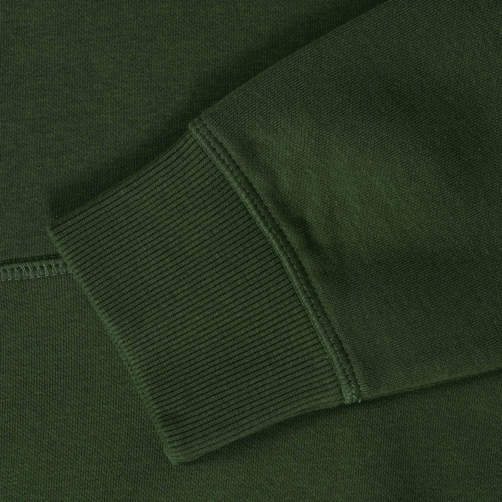 Original Penguin Sticker Pete Organic Cotton Hoodie - Deep Forest